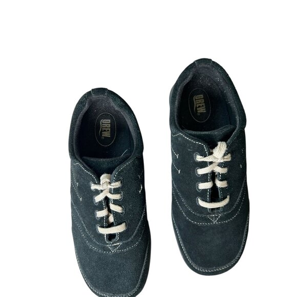 Drew Columbia Sneakers Balance Shoes Black Suede Women's 9.5 XW Cushion Support - Picture 5 of 16